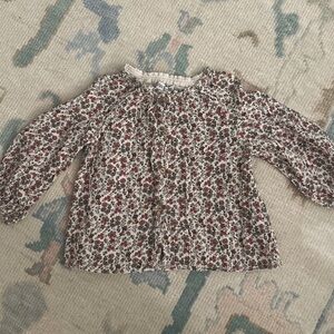 Zara Floral girls Top